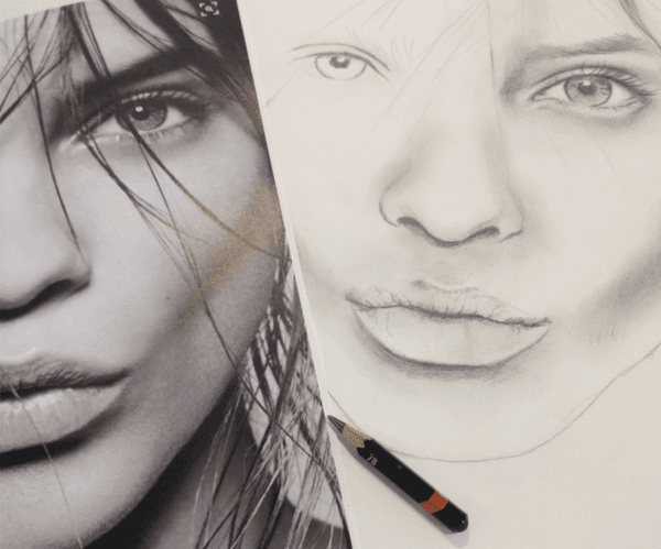 Lær at tegne portræt